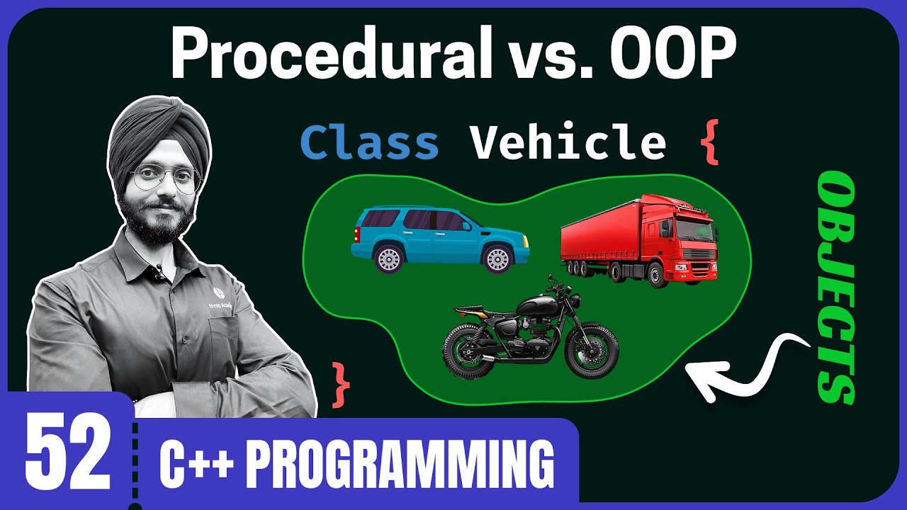 Procedural vs. Object Oriented Programming (OOP)