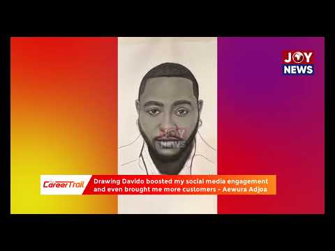 Drawing Davido boosted my social media and brought me more customers - Aewura Arts.