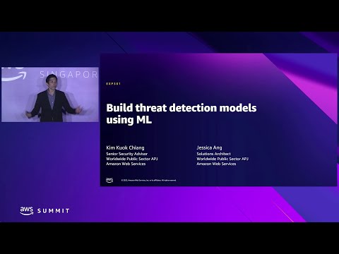 AWS Summit Singapore 2022: Build threat detection models using ML