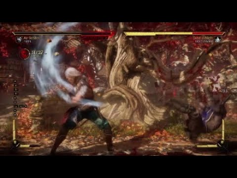 Mortal Kombat 11 Aftermath - Day 1 Fujin Down Burst Combos!