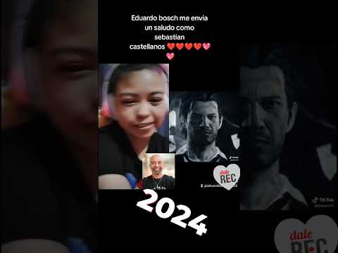 Eduardo bosch me envio un saludo como sebastian Castellanos ❤❤❤💗💗♥😍😍
