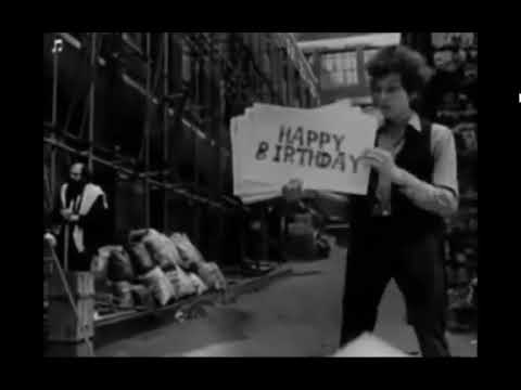 Happy Birthday from Bob Dylan