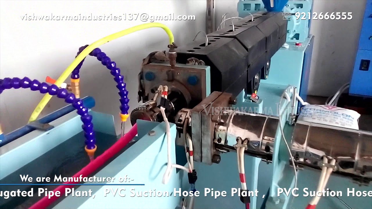 PVC Garden Hose Pipe Making Machine By Vishwakarma Industries