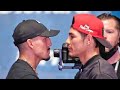 TEOFIMO LOPEZ ANGRY STARE DOWN WITH PEDRO CAMPA IN FIRST FACE TO FACE AT PRESS CONFERENCE!