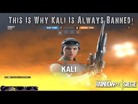 This Is Why Kali Is Always Banned In Ranked | Rainbow Six: Siege