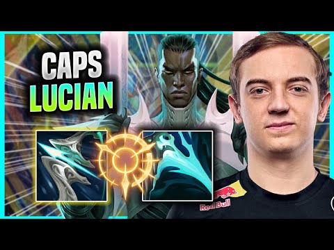 CAPS BRINGS BACK LUCIAN MID! - G2 Caps Plays Lucian MID vs Corki! | Preseason 2022