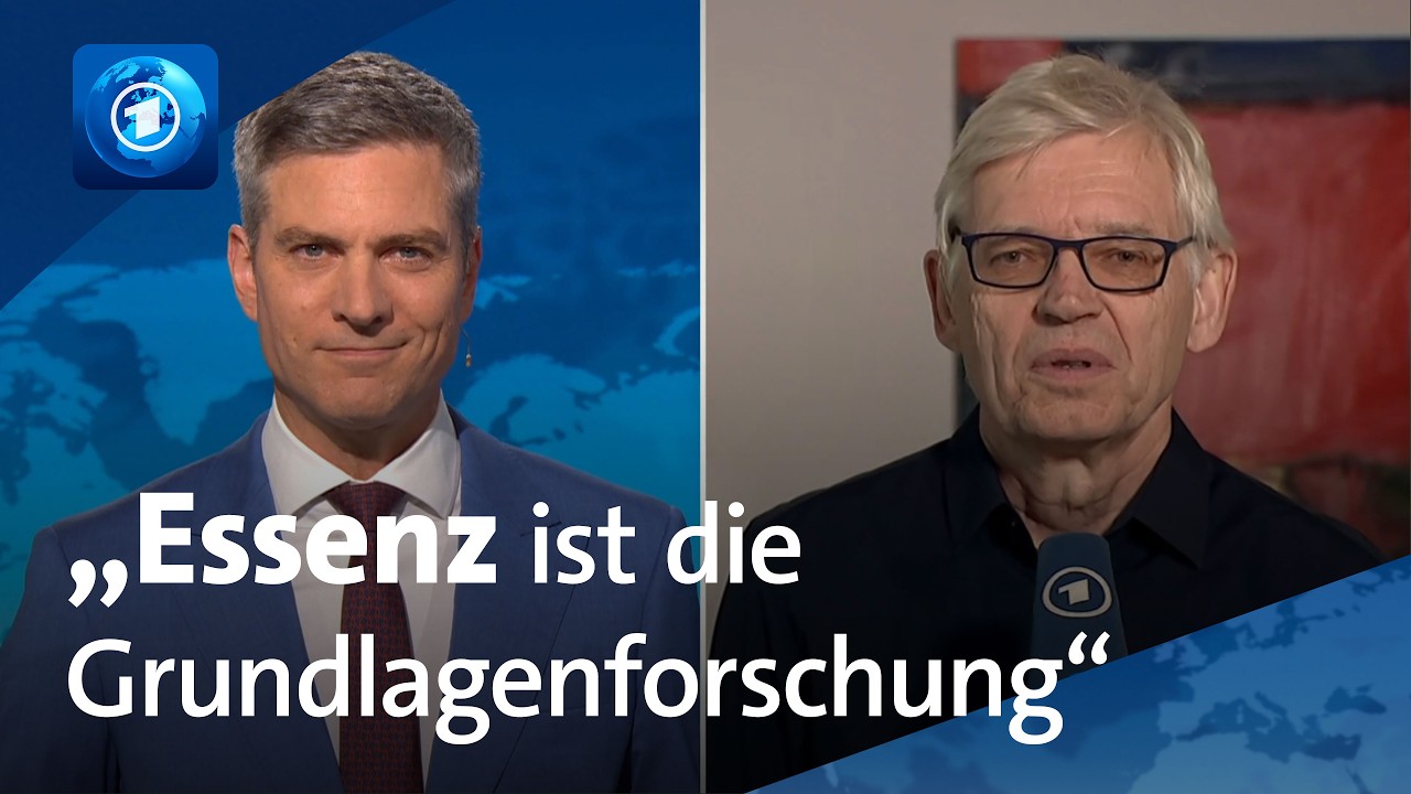 Medizin-Nobelpreisträger Peter Hegemann erklärt seine Forschung | tagesthemen-Interview