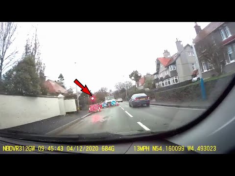 Two instances of bad driving on the Isle of Man