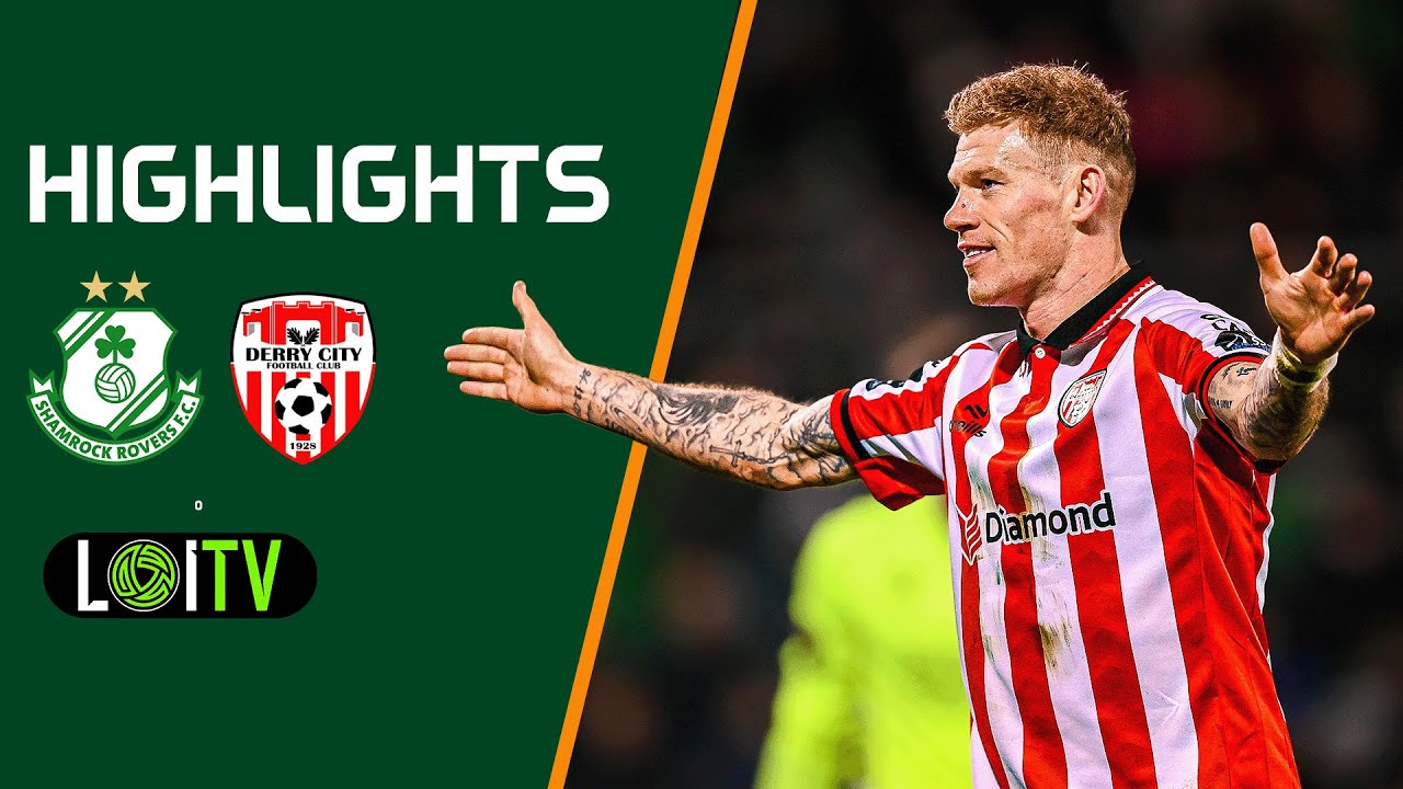 Shamrock Rovers vs Derry City Highlights