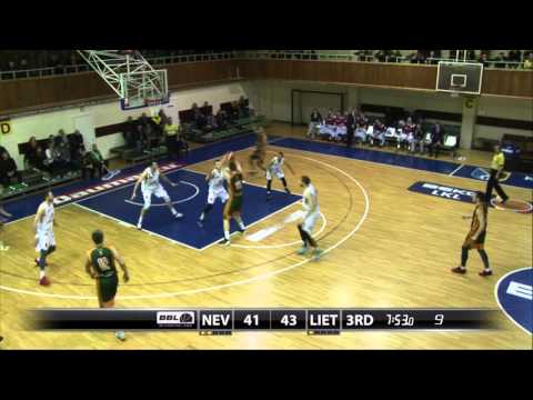 BBL: „Nevėžis“ - „Lietkabelis“ 2016-03-02 HIGHLIGHTS