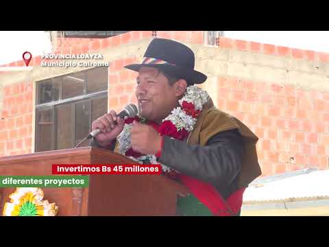 17 - Gobernamos Escuchando al Pueblo, municipio de Cairoma