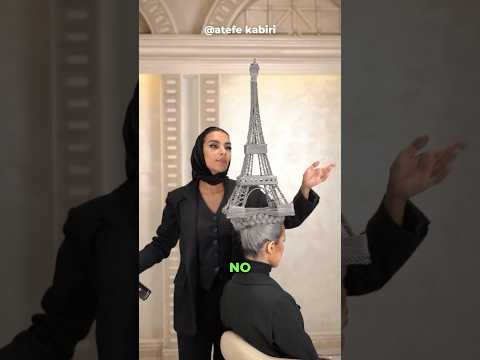 Eiffel Tower on Hair 😨