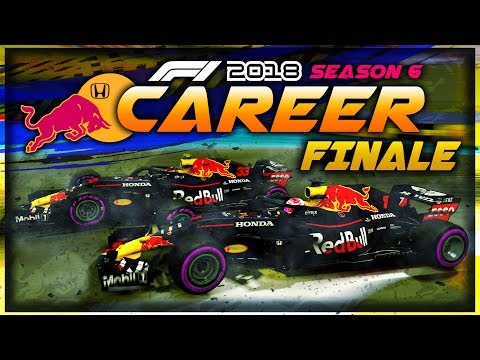 CHAMPIONSHIP DECIDER VS VERSTAPPEN! RED BULL HONDA SEASON FINALE! - F1 2018 Career Mode Part 126