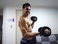 Entrenamiento en cuarentena usando solo mancuernas