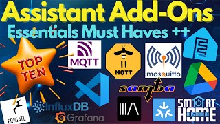 🚀 Top 10 Must-Have Home Assistant Add-Ons for 2025! 🔥