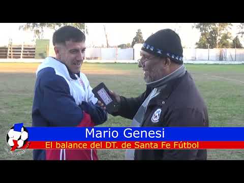 Mario Genesi, analizó el triunfo de Santa Fe ante San Cristóbal