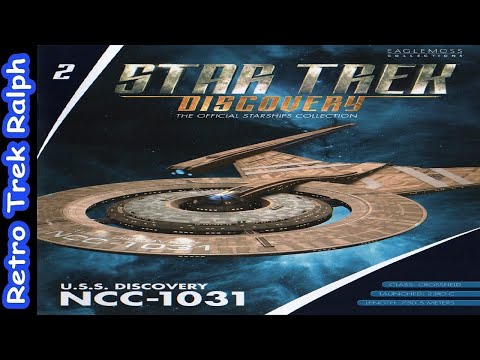 Star Trek Discovery: Issue 2: USS Discovery NCC-1031. Model Review By Eaglemoss/Hero Collector.