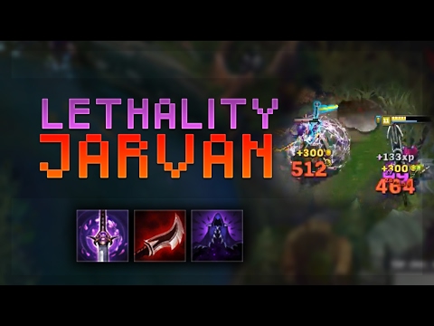 CRAZY BURST! FULL LETHALITY JARVAN DOUBLE DUNKS! - Troll Builds That Work #16