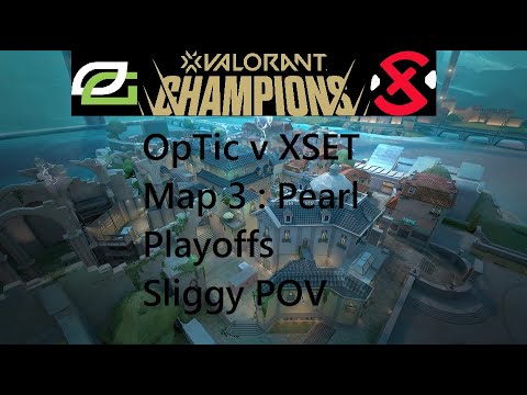 Optic V XSET Map 3 Pearl Playoffs CHAMPIONS Sliggy FULL VOD