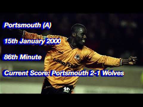 Wolverhampton Wanderers - Late Winners & Equalizers (Part 1) - January 2000 - May 2003