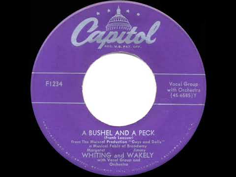 1950 HITS ARCHIVE: A Bushel And A Peck - Margaret Whiting & Jimmy Wakely