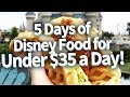 How To Eat At Disney World For Under 35 A Day