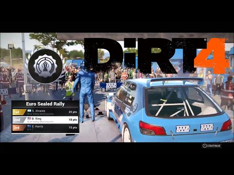 Lets Play Dirt 4 Career Mode PC Gameplay - Euro Sealed Rally