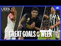 #UCL Great Goals Matchday 2 | Openda, Bellingham, Schär...