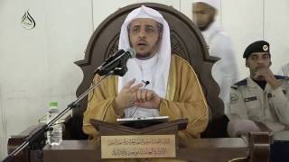 صورة الدرس (28) من شرح بلوغ المرام بالمسجد الحرام  كتاب الصلاة   باب شروط الصلاة