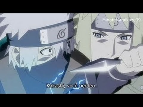 Kakashi vs Minato Full Fight English Dub