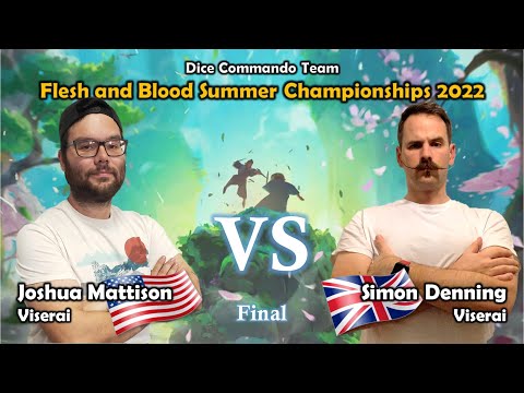 Flesh and Blood TCG | Final Match Viserai v. Viserai - DC Team Summer Championships