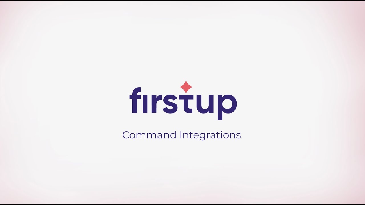 Firstup Command Integrations