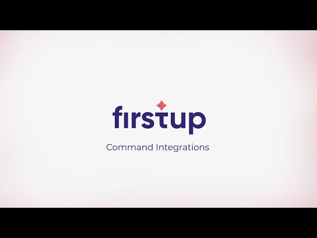 Firstup product / service