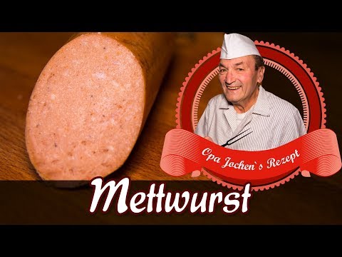 Mettwurst streichfähig selber machen - Teewurst - Opa Jochen´s Rezept