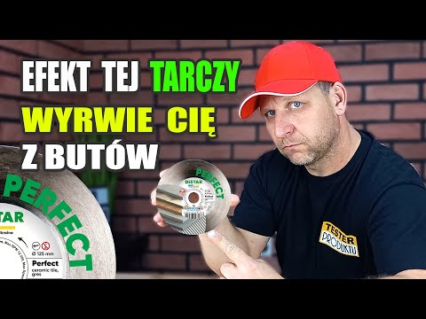 Efekt cięcia tarczą Distar PERFECT wyrywa z butów !!