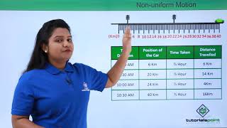 Class 9th – Non uniform Motion | Motion | Tutorials Point