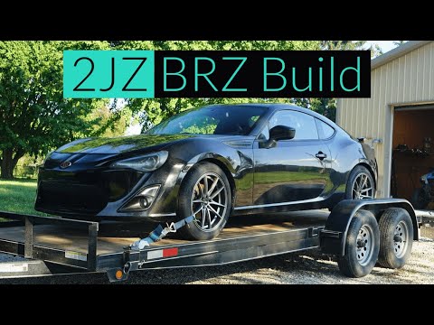 2JZ BRZ Swap - Pulling the FA20 - Pt. 1