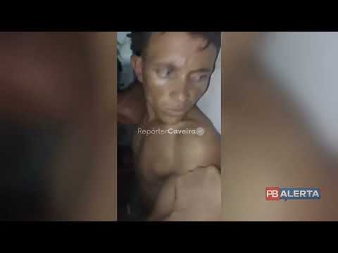 Suspeito leva “taca” de morador após ser flagrado tentando furtar residência em Sousa, veja vídeo