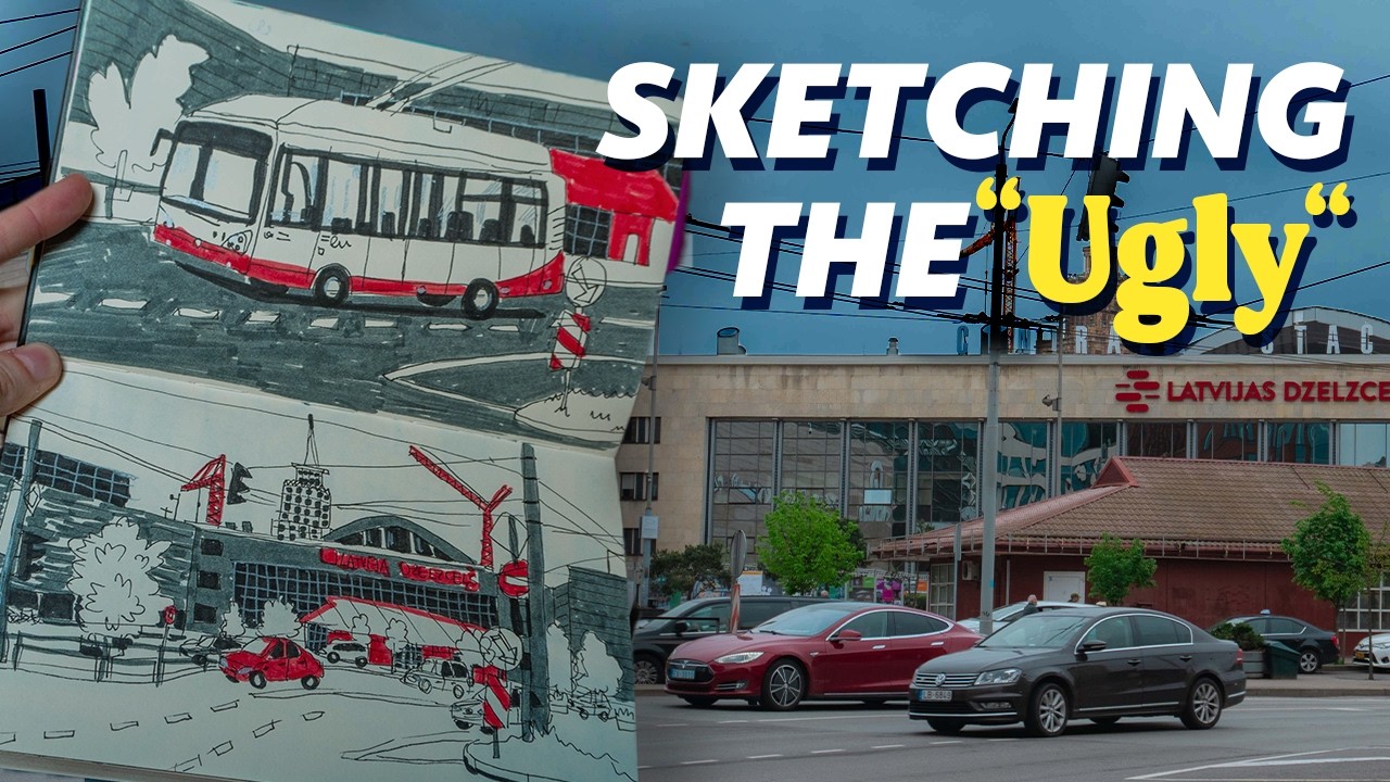 drawing the ugly side of my city