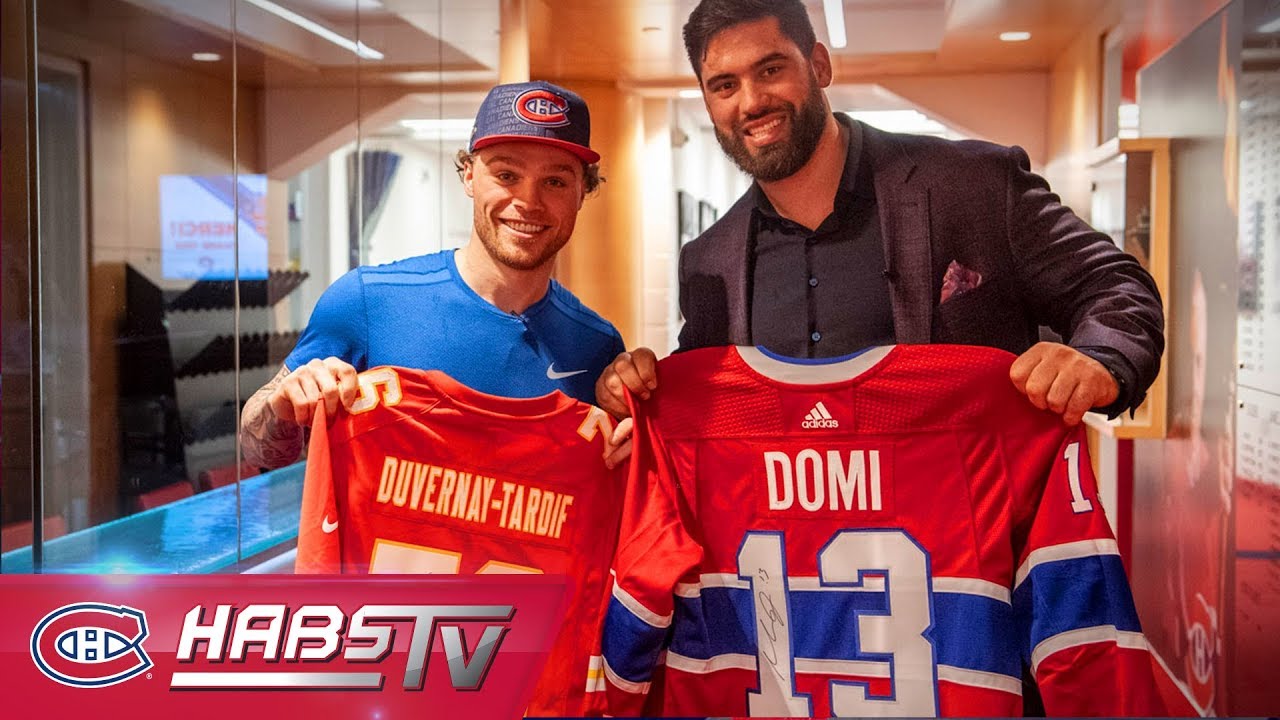 Vidéo: Domi et Duvernay-Tardif....pour les MATANTES...