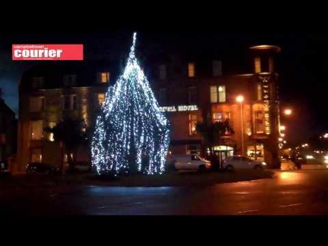 Campbeltown Christmas parade and lights switch on 2013