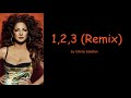 1,2,3 (Remix) by Gloria Estefan (Lyrics)
