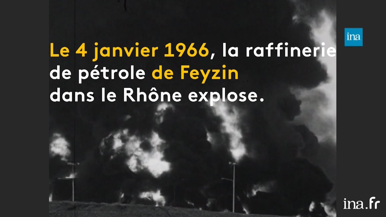 1966 : la catastrophe de la raffinerie de Feyzin – INA