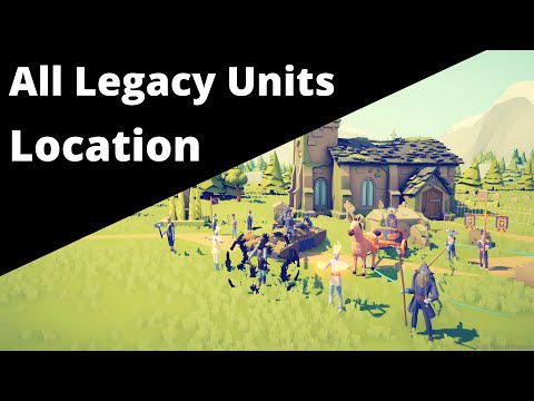All Legacy Units Location _TABS _ Totally Accurate Battle Simulator