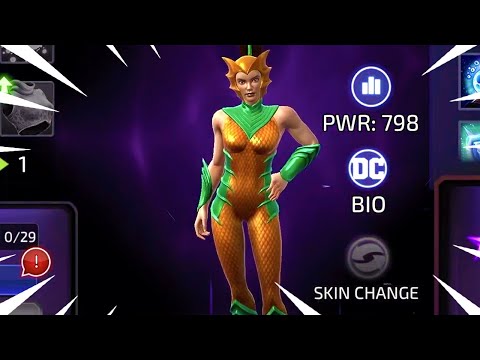 Aquagirl Legendary Rank Up & Gameplay! - DC Legends