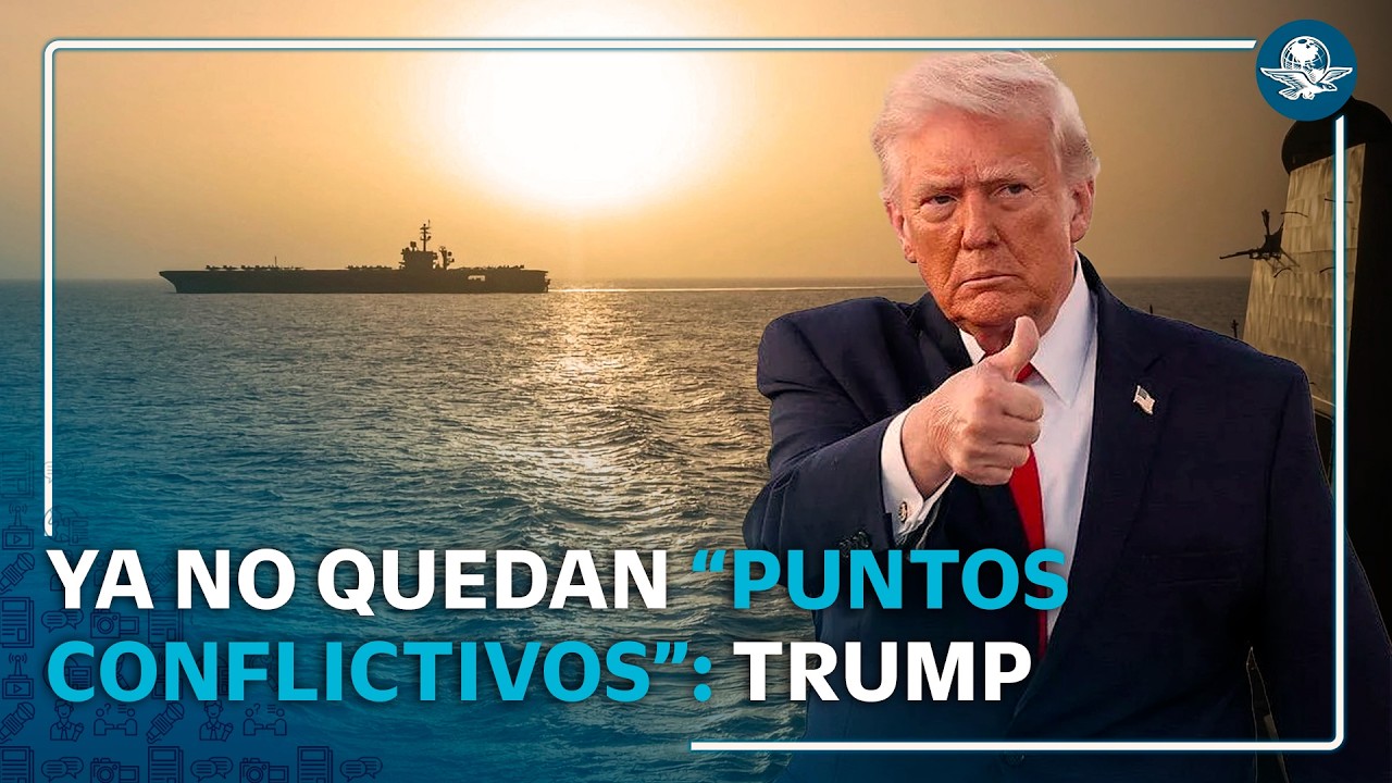 El pacto con Irán está "muy cerca", afirma Trump