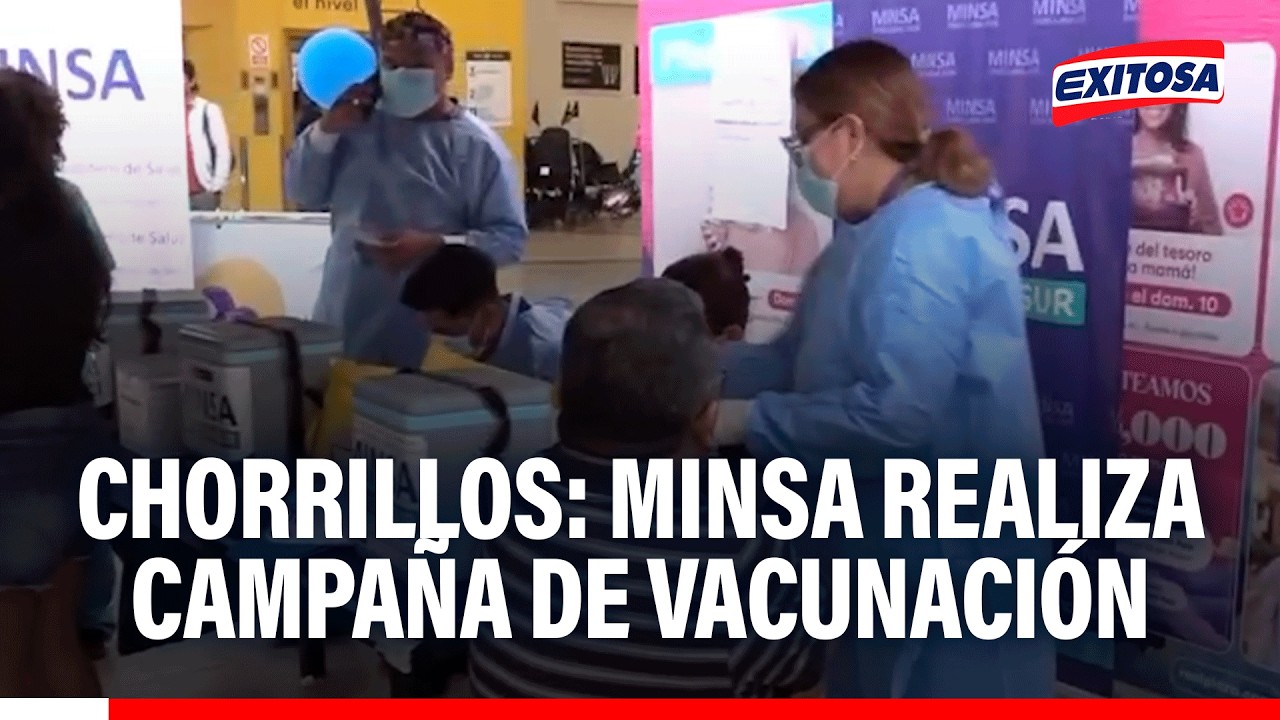 🔴🔵 MINSA realiza campaña de vacunación para protegerlos de enfermedades en centro comercial