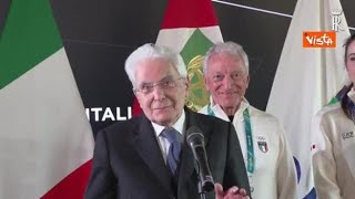 Milano-Cortina, Mattarella: Tre ori con me qui? "Merito è degli atleti, io fortunato ad essere...