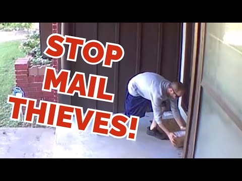 How to prevent your mail from being stolen with the dVault Secure Deposit Parcel Box.
