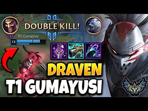 T1 Gumayusi Draven vs Zeri [ ADC ] Patch 14.5 Korea Challenger ✅